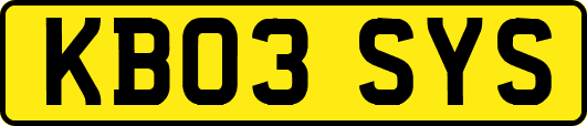 KB03SYS