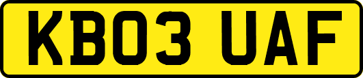 KB03UAF