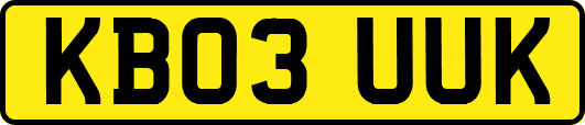 KB03UUK