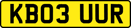 KB03UUR