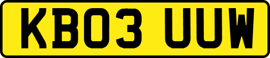 KB03UUW