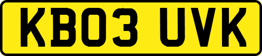 KB03UVK