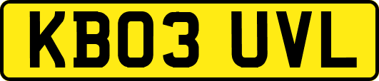 KB03UVL