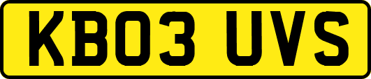 KB03UVS