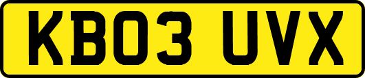 KB03UVX