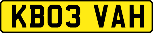 KB03VAH