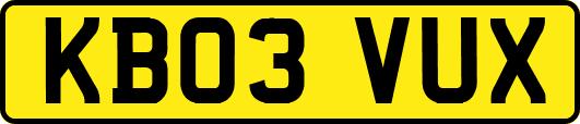 KB03VUX