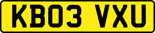 KB03VXU