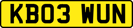 KB03WUN