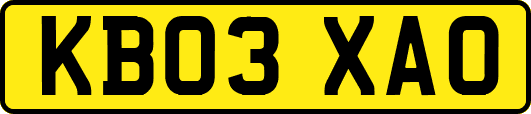KB03XAO