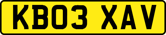 KB03XAV