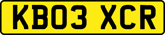 KB03XCR