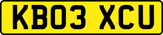 KB03XCU