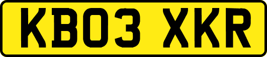 KB03XKR