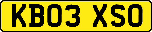 KB03XSO