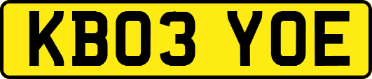 KB03YOE