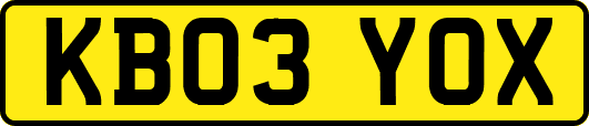 KB03YOX