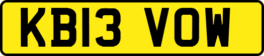 KB13VOW
