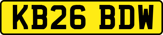 KB26BDW