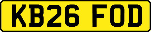 KB26FOD