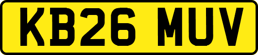 KB26MUV