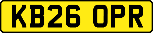 KB26OPR