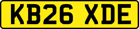 KB26XDE