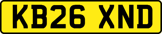 KB26XND