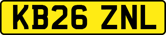 KB26ZNL
