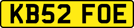 KB52FOE