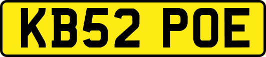 KB52POE