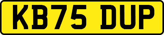 KB75DUP