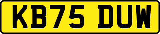 KB75DUW