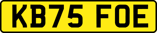 KB75FOE