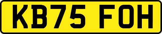 KB75FOH