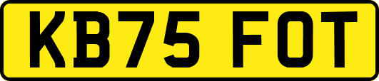 KB75FOT