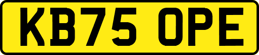 KB75OPE
