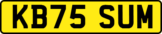 KB75SUM