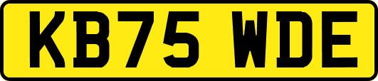 KB75WDE
