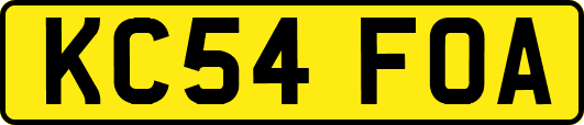 KC54FOA