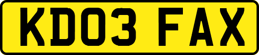 KD03FAX