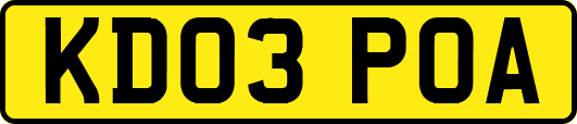 KD03POA