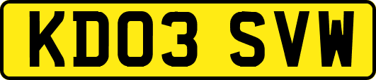 KD03SVW