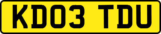KD03TDU