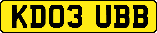 KD03UBB