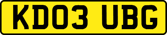 KD03UBG