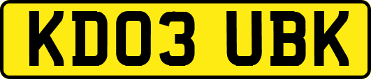 KD03UBK