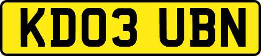 KD03UBN