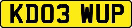 KD03WUP