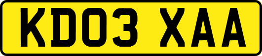 KD03XAA